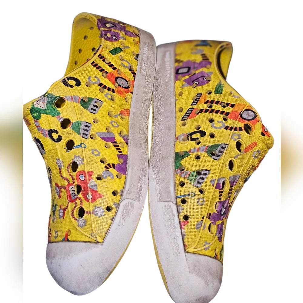 Native Colorful Kids Slip-On Shoes